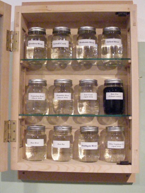 cabinet of jars
